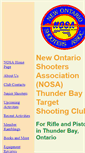 Mobile Screenshot of nosa-newontarioshooters.org
