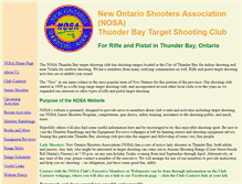 Tablet Screenshot of nosa-newontarioshooters.org